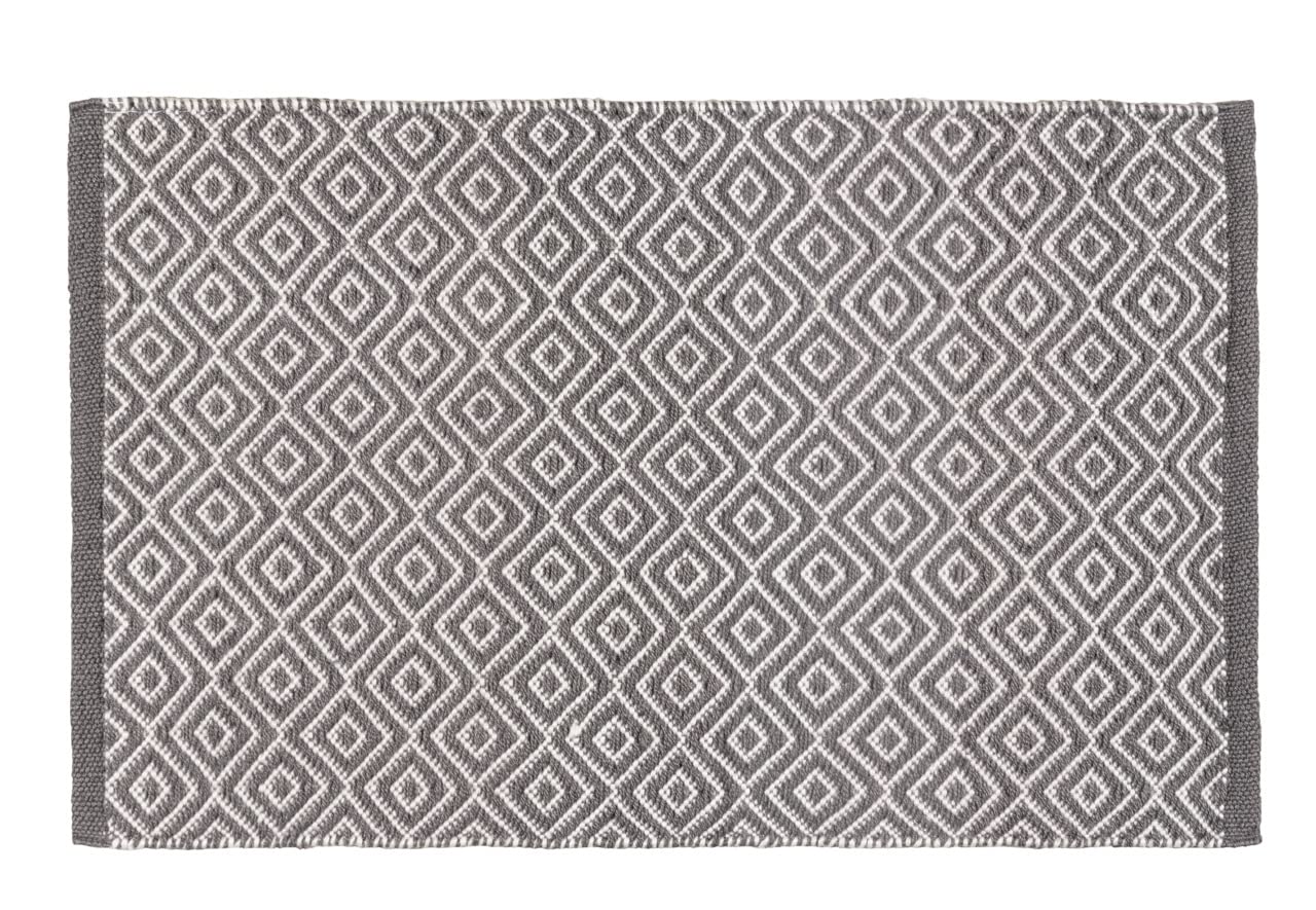 WENKO Turpan Bath Mat, Polyester, Multicoloured, 80 x 0 x 50 cm
