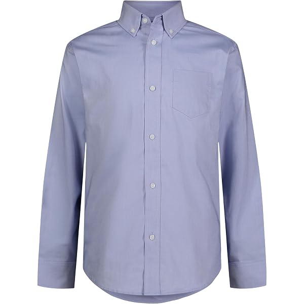Edwards Garment Men's Big & Tall Short Sleeve Oxford Shirt - Wrinkle-Resistant Dress Shirt For Work (Regular & Tall Sizes) - View #7