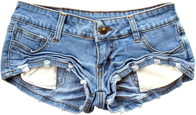 Amazon メンズ デニム ホットパンツ スカイブルー ダメージ加工 Hp039 ショートパンツ ローライズ ジーンズ S ショートパンツ 通販