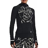 Under Armour OutRun The Cold Womens Hooded Half Zip Top 1373206-001_