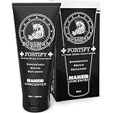 Bossman Fortify Intense Beard Conditioner for Men (Unscented) - Texas-Made | Conditioner that Deeply Moisturizes, Replenishes &amp; Protects w/ Natural Ingredients - No More Beard Itch, Dryness, Beardruff