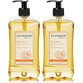 A LA MAISON Orange Bergamot Body Wash 25.36 Fl Oz, 2 Pack