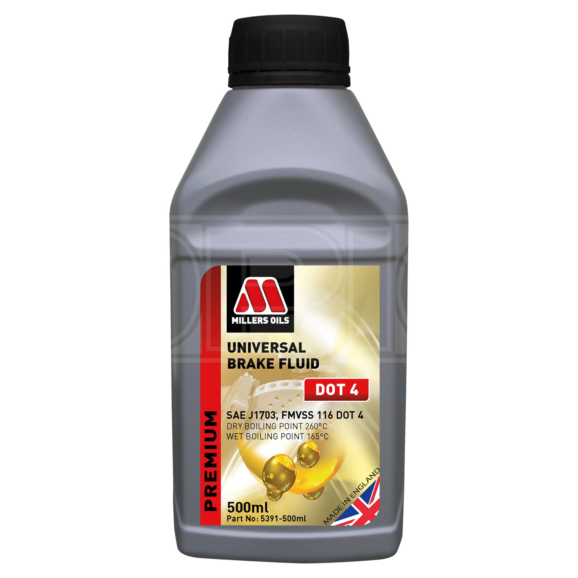 Millers Oils DOT 4 Universal Brake Fluid, 500ml