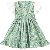 Zanie Kids Baby Girl Summer Dress Backless Toddler Easter Sundress Playwear Outfits