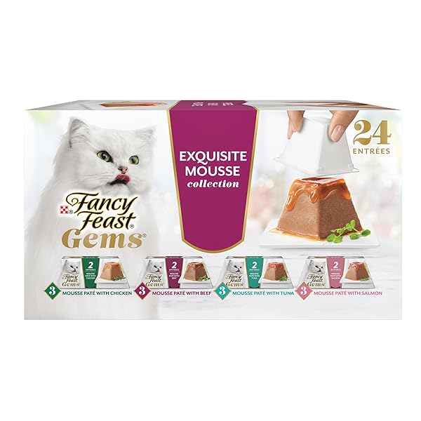 FANCY FEAST GEMS PATE CAT FOOD MOUSSE AND...