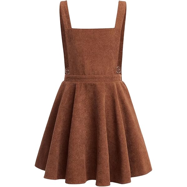 flared overall dress Birdseye Overall Dress - Navy main image 1
