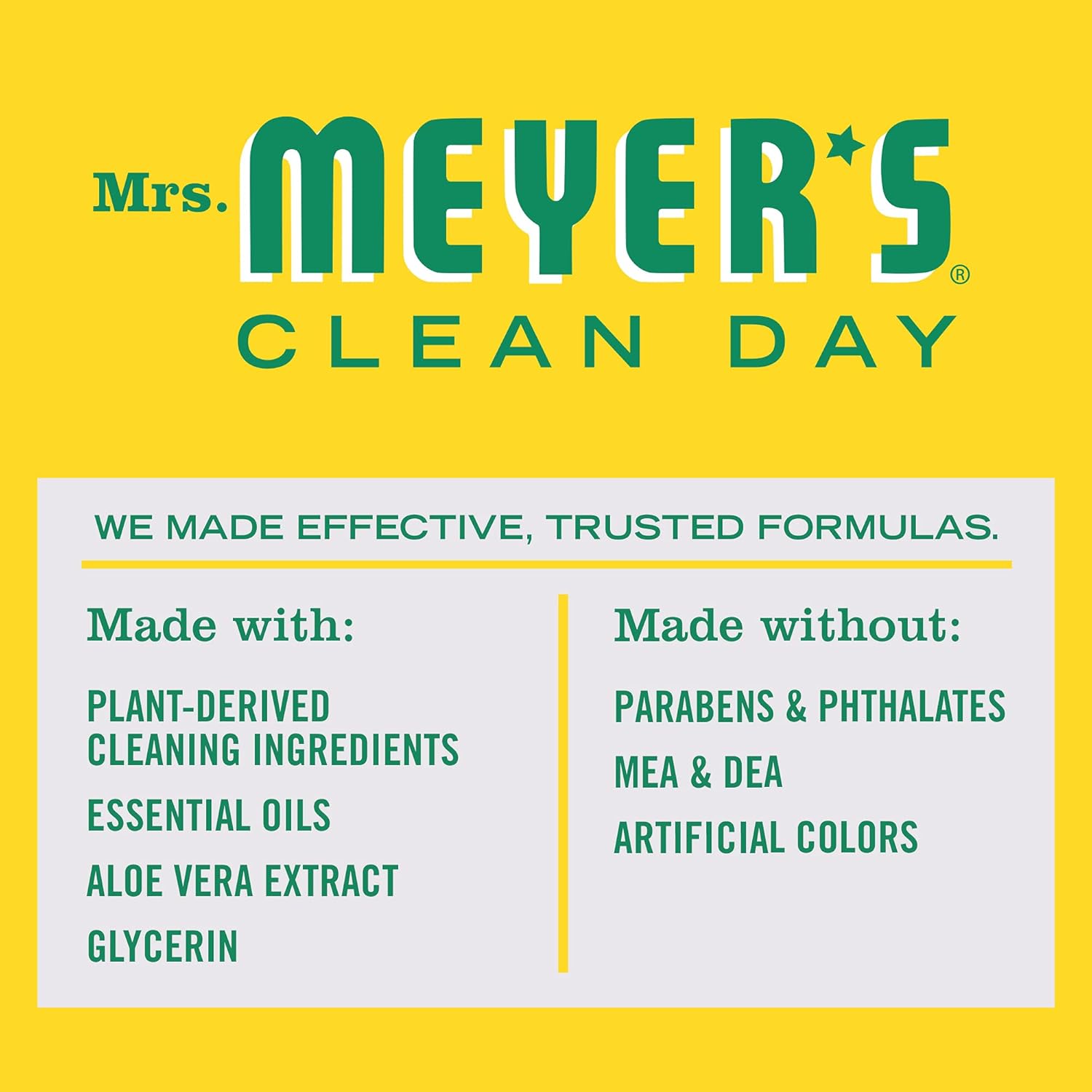 Mrs. Meyer's Clean Day Dishwashing Liquid Dish Soap, Cruelty Free Formula, Honeysuckle Scent, 16 oz - Pack of 3: Health & Personal Care