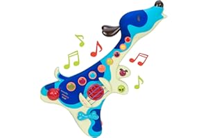 B. toys- Woofer- Interactive Dog Guitar- Musical Toys- 3 Music Modes- Big & Colorful Buttons – 2 Years +