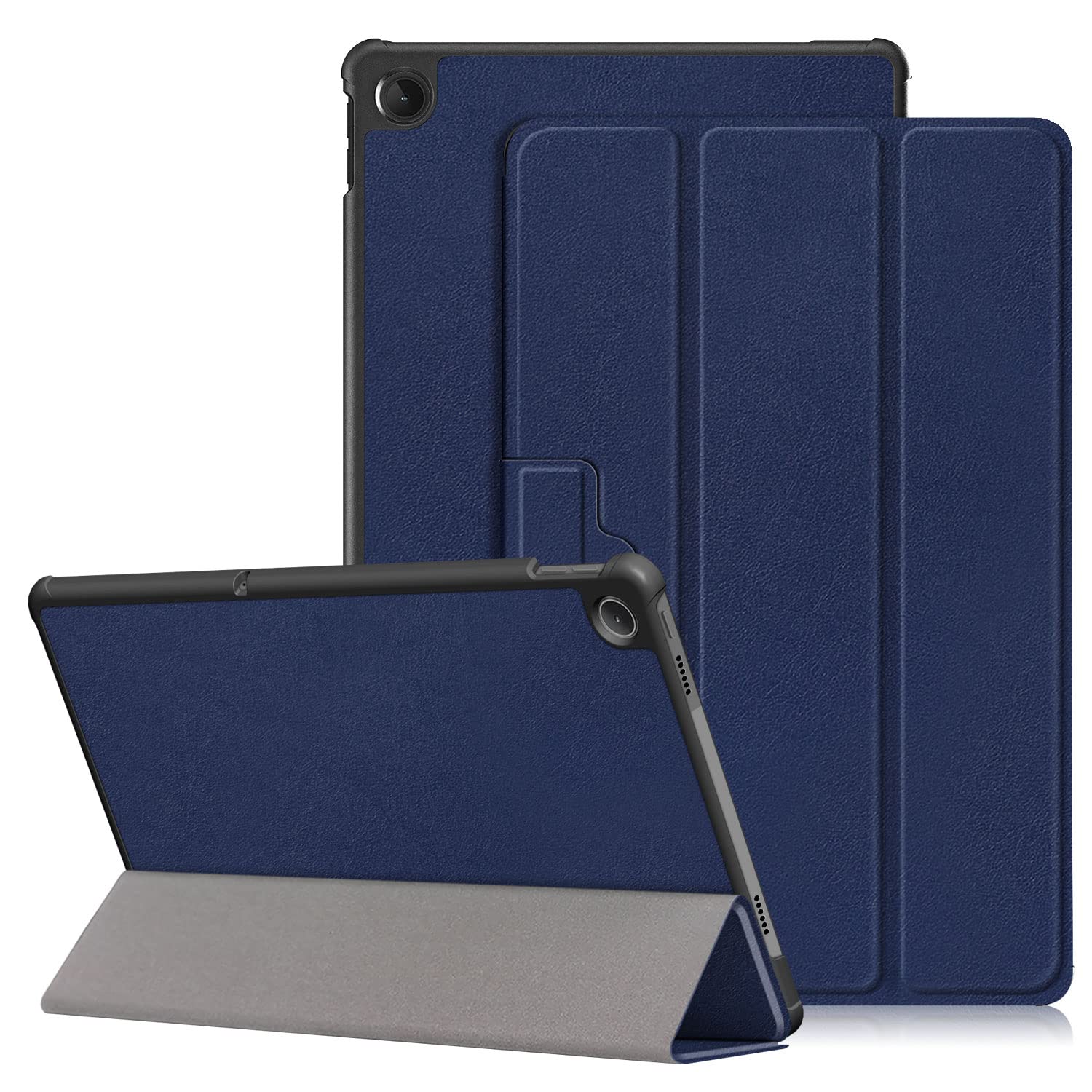 DINGGUAGUA Compatible with Lenovo M10 Plus 3rd Gen 10.6 Inch Case Ultra Slim Lightweight Cover for Lenovo Tab M10 Plus 3rd Gen TB125 TB128,Dark blue