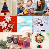 Koitoy 60Pcs Felt Sheets 40 Colors 20x30cm and 15x15cm DIY Fabric Craft view 7