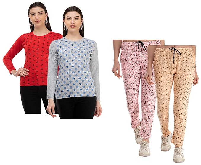 track pant and t shirt for ladies