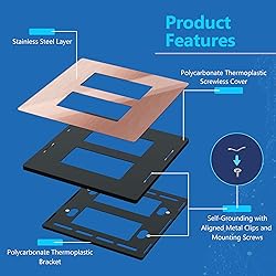 LIDER Double Screwless Metal-Surface Wall