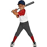 MIVEI 2T/3T/4T/5T-16Y Toddler Youth Boys Baseball Pants - Kids Gilrs Tee Ball Softball Football Pants with Belt Loop UPF50+