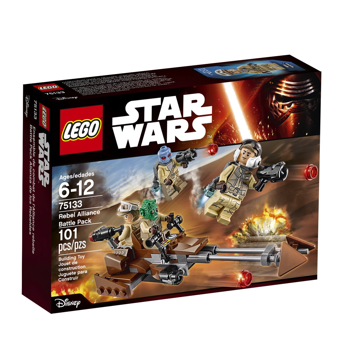Lego Star Wars 75133 Rebel Alliance Battle Pack