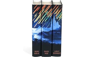 Pierce Brown Red Rising Extension Book & Jacket Set | 3-Volume Hardcover Set with Juniper Books Covers | Includes Iron Gold, Dark Age, & Light Bringer