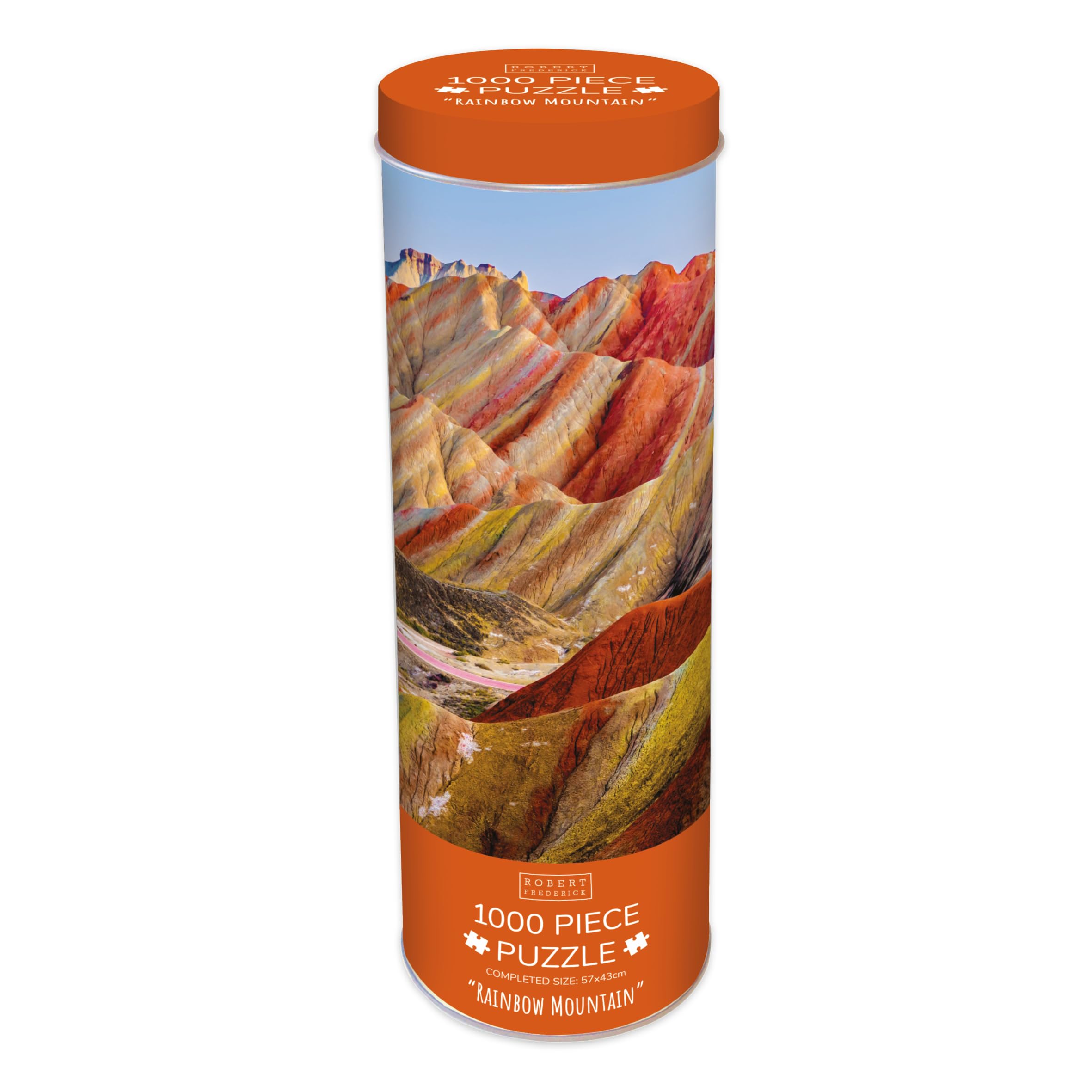 Robert Frederick RFS14037 Rainbow Mountains 1000 Piece Puzzle, Multicoloured