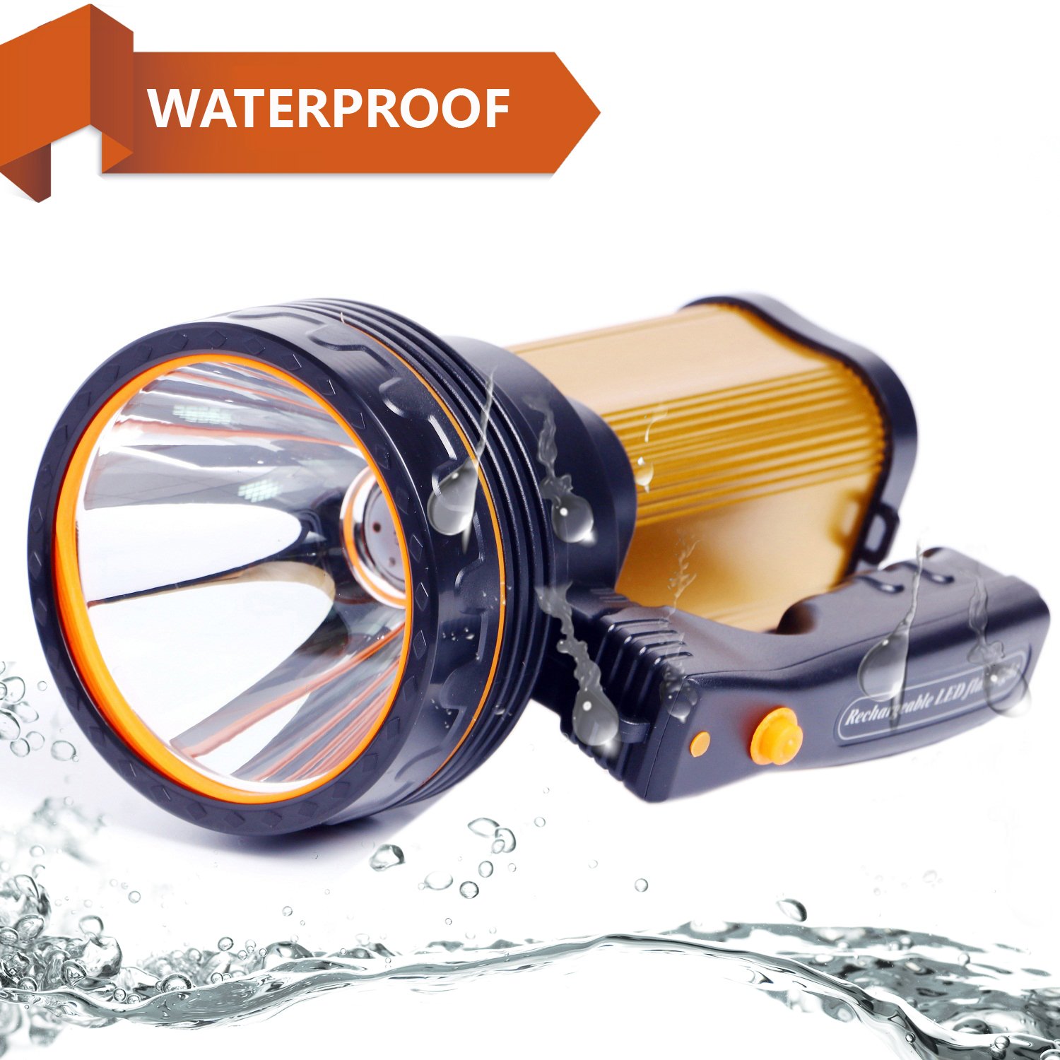 ROMER LED Rechargeable Handheld Searchlight Highpower Super Bright