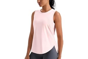 JOYSPELS Ice Silk Workout Tank Tops for Women Cool-Dry Sleeveless Loose Fit Yoga Shirts Athletic