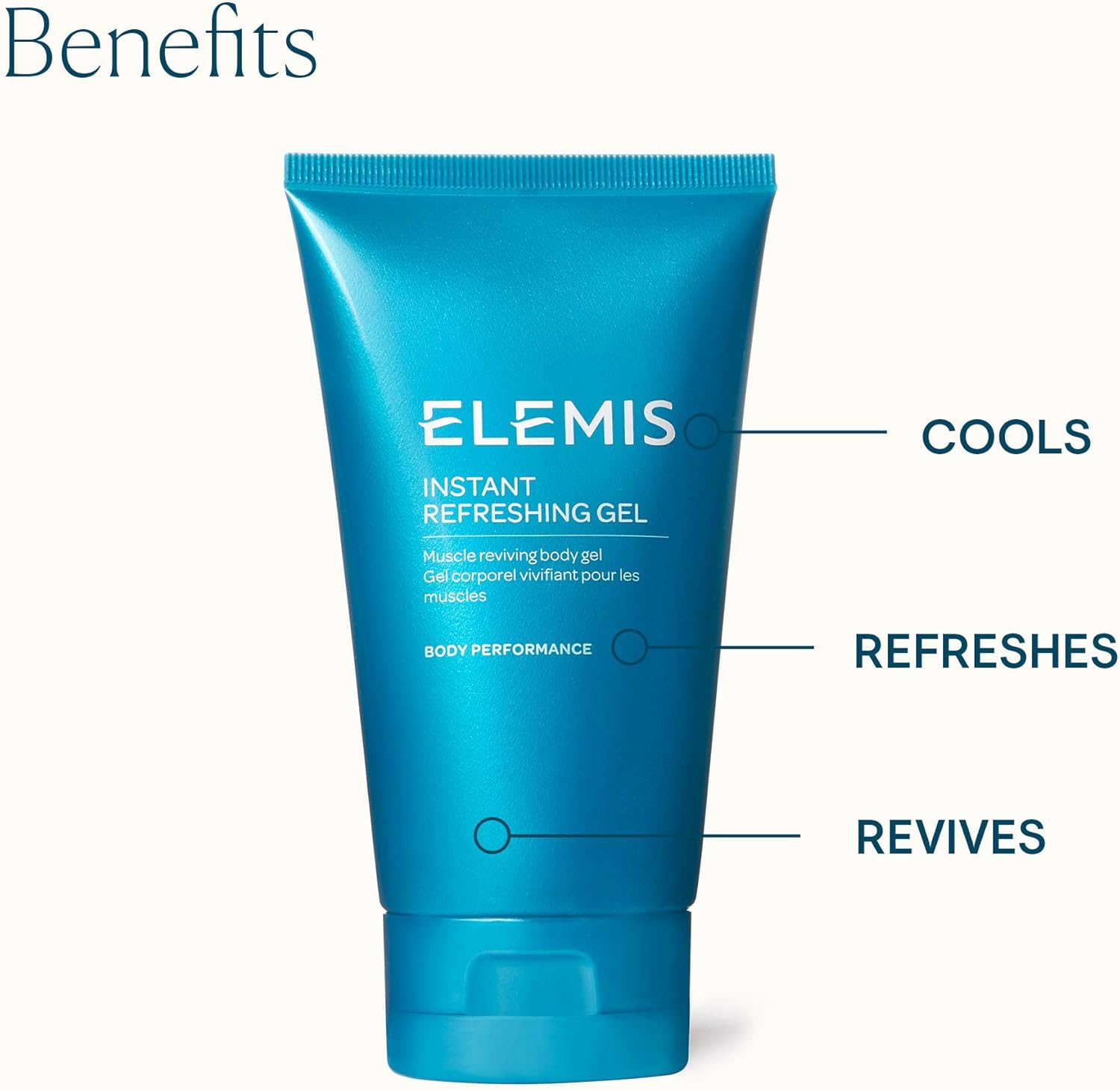 Elemis Instant Refreshing Gel, Muscle Reviving Body Gel, 150 ml BigaMart