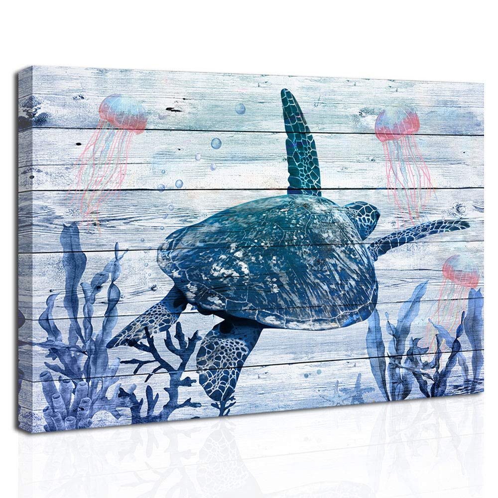 Best living room wall art coral