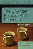 The Unwritten Rules of PhD Research (Open Up Study Skills)