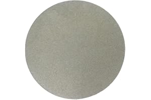 WZHLCX 12” 300mm 120Grit Large Size Diamond Coated Flat Lap Wheel Lapidary Polishing Grinding Disc Grinding Pottery Stone Glass (12INCH 300mm, 120)