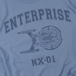 Popfunk Star Trek Enterprise Distressed Retro T
