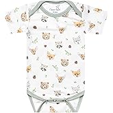 Copper Pearl, Short Sleeve Bodysuit, Animals