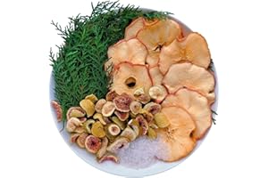 PEXTIAN Potpourri Simmering, Super Moon Magic Stovetop Potpourri with Dried Apple Slices, Fig, Cedar Stems and Vanilla Salt, Potpourri Simmer Pot Ingredients for Home Fragrance, Housewarming, Hostess Gift