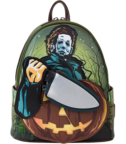 Loungefly Halloween Mike Meyers Full-Size Cosplay Backpack : Clothing, Shoes & Jewelry