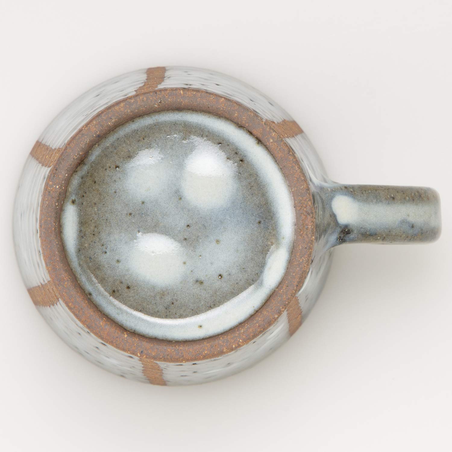 Marui Pottery MR-3-3335 Shigaraki Ware Hecchimon Mug, Large Size, 11.2 fl oz (330 ml), Stylish, Coffee Cup, Ceramic, Artisan Handmade, Traditional Crafts, Made in Japan