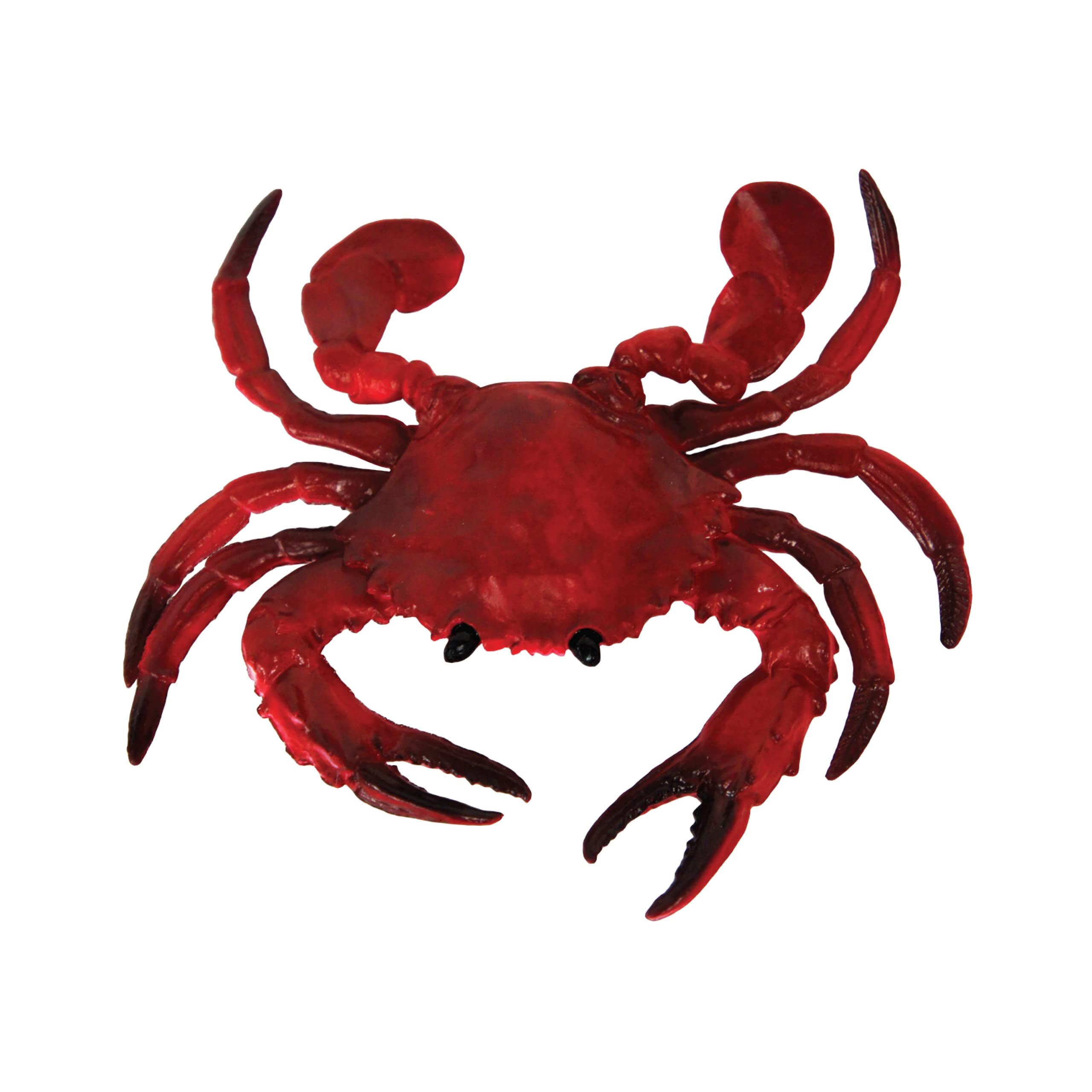 Deluxebase Mini Animal Adventure Replica - Crab from Small sized realistic toy figure that makes an ideal sealife animal toy for kids