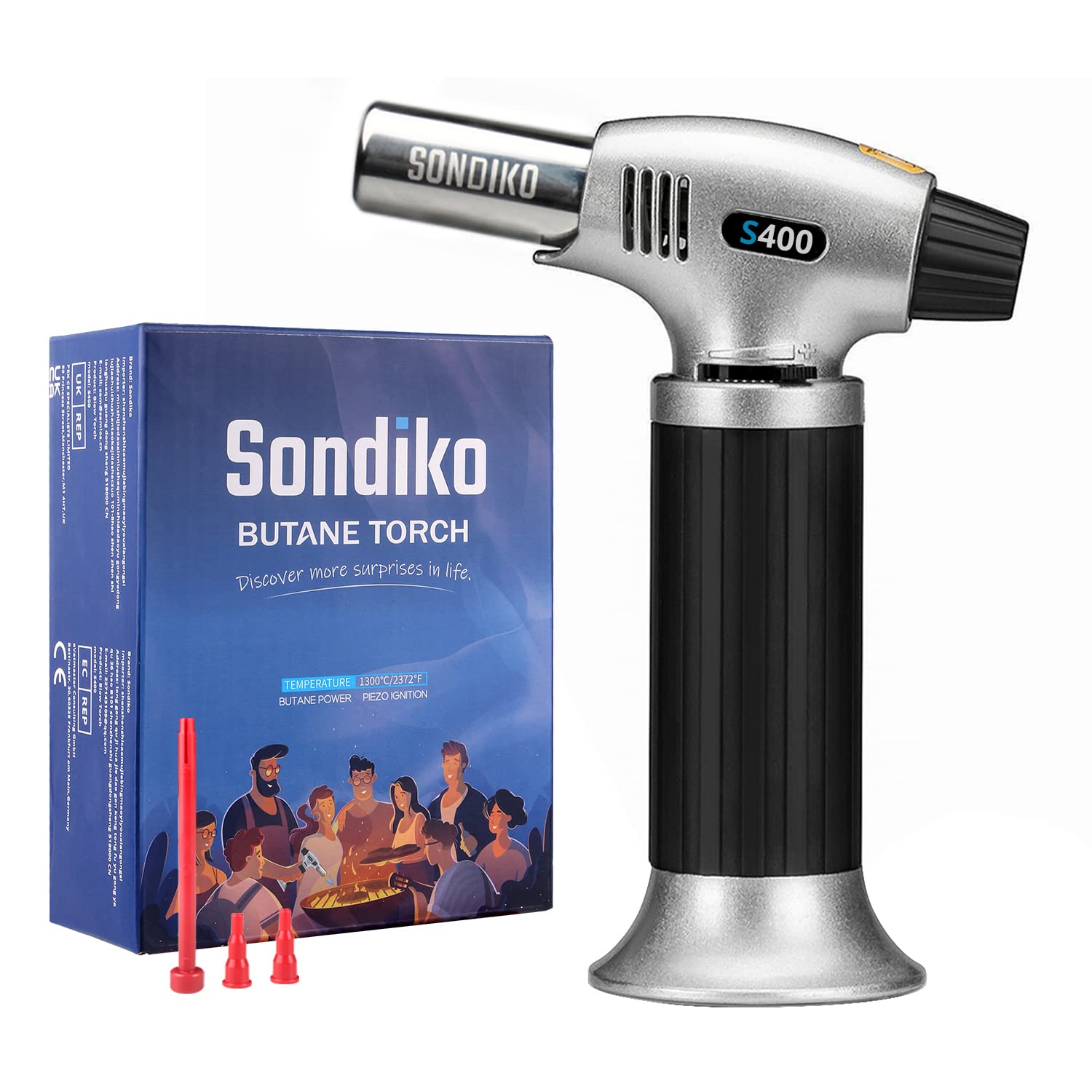 Mua Sondiko Blow Torch S400, Fits All Butane Tanks Refillable Kitchen