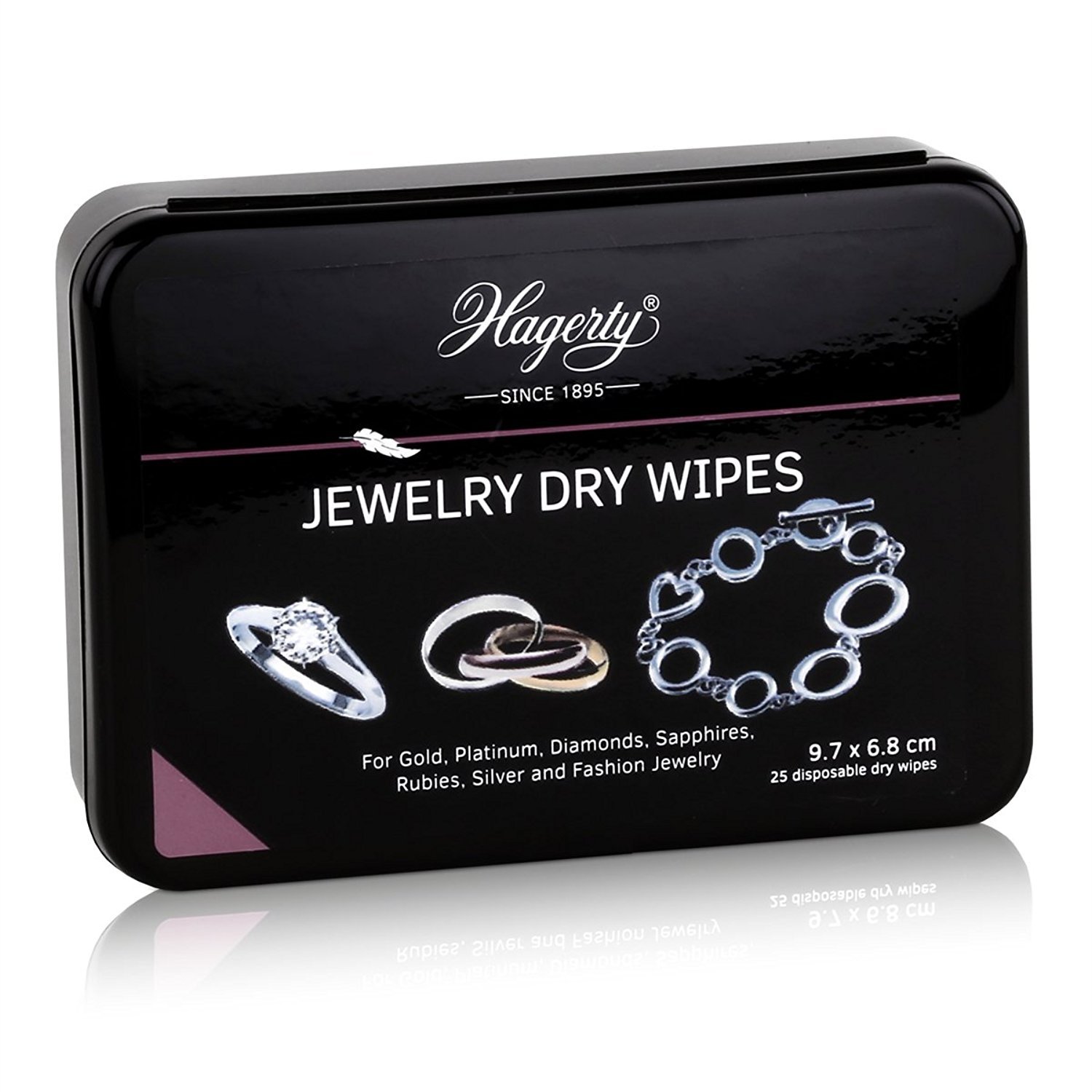 Hagerty Jewelry Dry Wipes 25 Pieces A116339