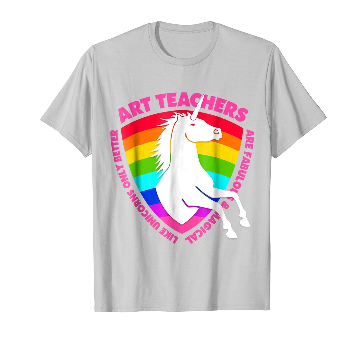 Unicorn Art Teacher T Shirt Kindergarten High School Teehay