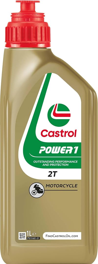 Castrol POWER1 2T Motorcycle Oil 1L API TC ISO-L-EGD JASO FD