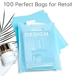 Choice Marts 100 Pastel Blue Bags for Small