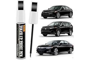 Crystal Black Pearl NH-731P Compatible with Honda 2-in-1 Touch Up Paint Pen Ultimate Car Scratch Repair Kit，Quick Fix Rust-Re