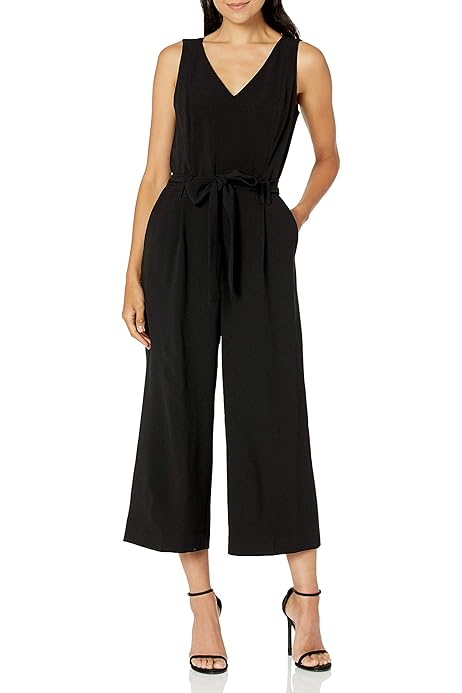 Tahari cropped jumpsuit Clearance