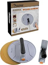 9 Inch Round Pole Sander with 6 Sandpapers - Radial Wall Sanding view 1