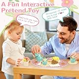 Airlab Wooden Tea Set Afternoon Tea Party Toy for Toddlers Kids view 4