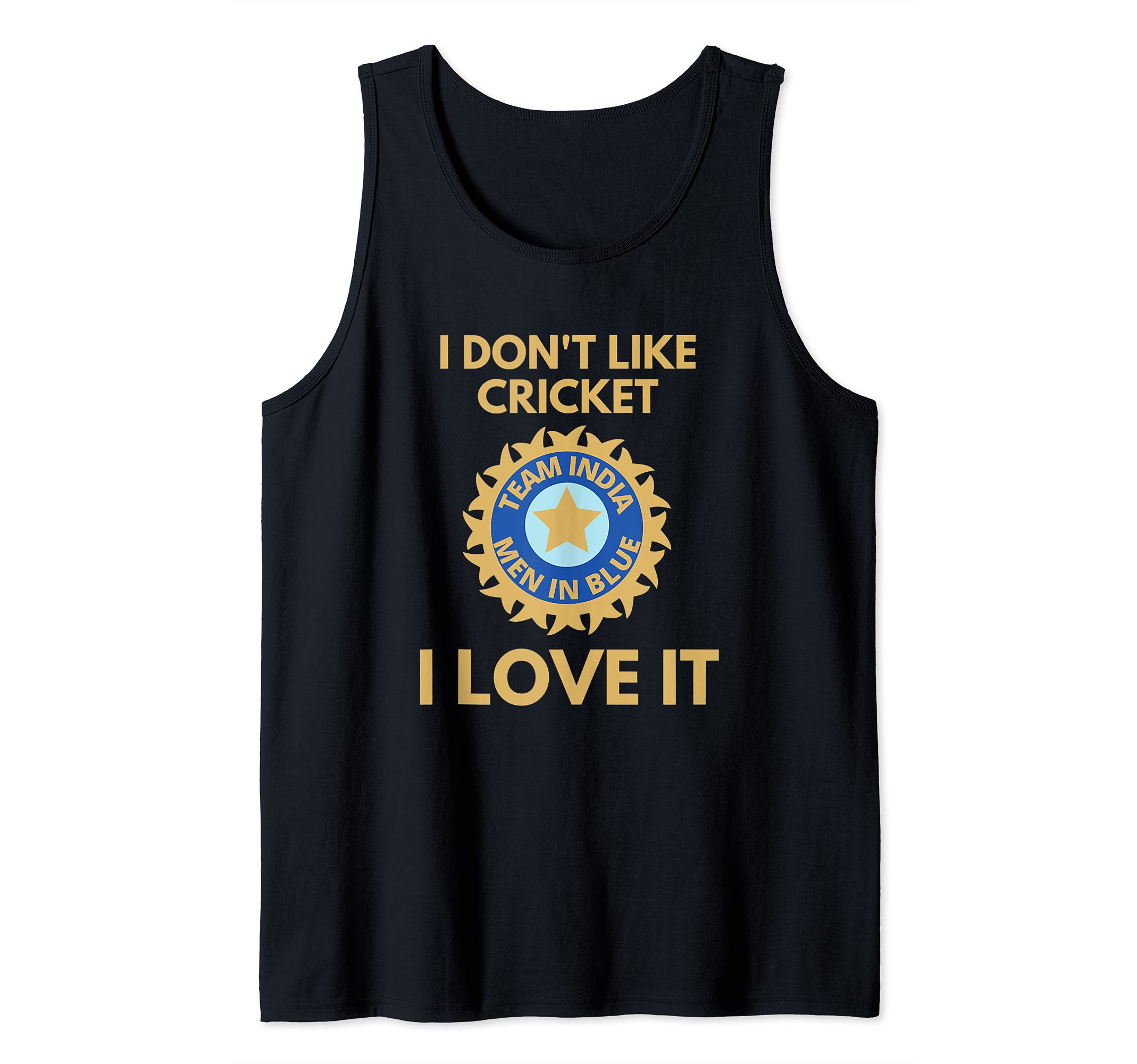 Indian Cricket Supporters India Cricket Fans Tank Top