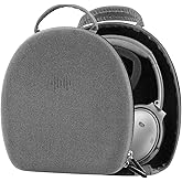 Geekria Shield Headphones Case Compatible with Bose QC Ultra II, QC45, QC35II, QC35, QC25, QC15, Replacement Protective Hard Shell Travel Carrying Bag with Cable Storage(Grey)