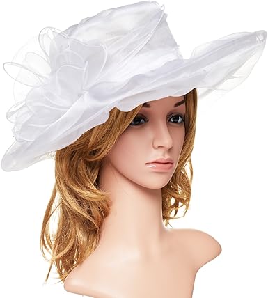 ladies white hats uk