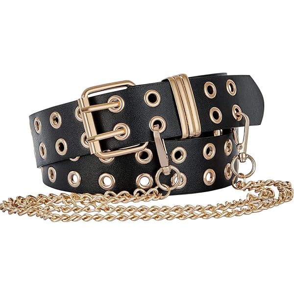 Amazon.com: Y2K Street Punk Metal Pendant Chain Belt with  display picture 1