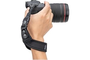 JJC Updated Soft Camera Hand Strap Wrist Strap for Canon EOS R RP R5 R6 Mark II R10 M50 Mark II M6 Mark II M200 Sony A7RV A7R
