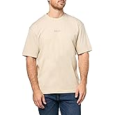 BOSS Mens Tonal Center Logo Cotton T-Shirt