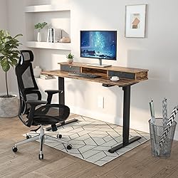 FEZIBO 55 x 24 Inch Whole-Piece Height Adjustable
