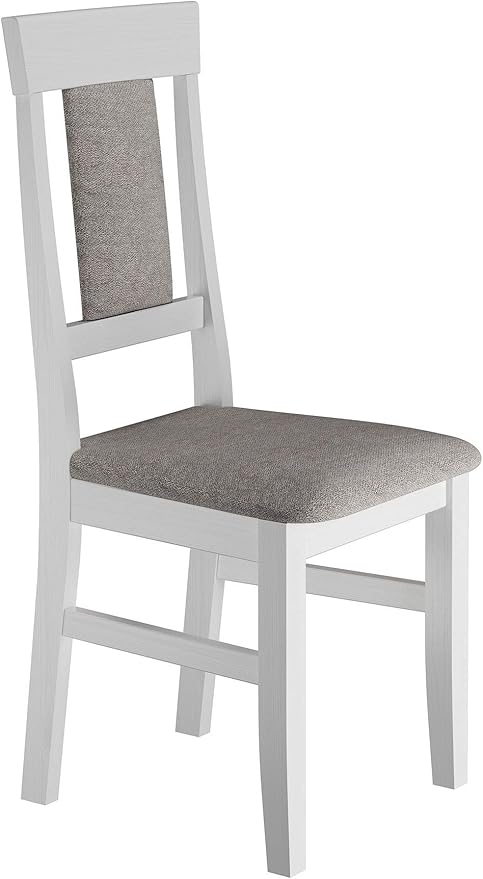 Erst-Holz® Gepolsterter Massivholz-Stuhl Küchenstuhl Esszimmerstuhl in