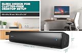 Creative Stage Air V2 Compact Under-monitor Soundbar Black view 3